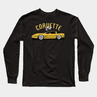 Corvette C4 Sport Car Long Sleeve T-Shirt
